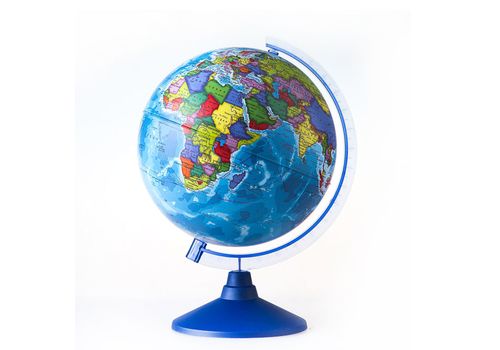 Глобус Земли политический 250мм с подсветкой Классик Евро