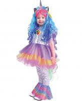 Карнавальный костюм Пони Виви платье, легинсы, парик,ободок с ушками и рогом