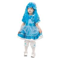 Карнавальный костюм Кукла Мальвина платье, парик, панталоны, обруч