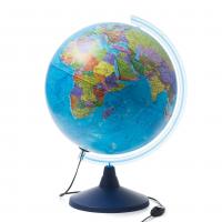 Глобус Земли политический 400мм с подсветкой Классик Евро