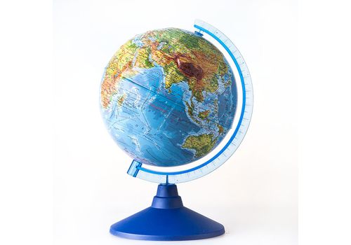 Глобус Земли физический 250мм Рельефный Классик Евро