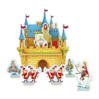 Деревянные 3D пазлы ДВОРЕЦ ПРИНЦЕССЫ (красочное бумажное покрытие) 32 дет