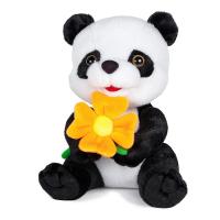 Панда с Цветочком Озвученная 22 См