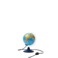 Глобус Земли физико-политический 150мм с подсветкой Классик