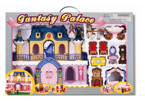 Набор Fantasy Palace дворец с каретой и предметами
