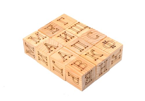 Кубики Алфавит 12шт