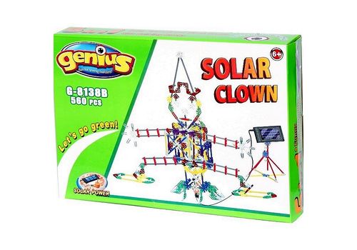 Конструктор Genius Веселый клоун (на солнечных батареях)