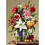 Картина мозаикой (40Х50) БУЗИН. ЦВЕТЫ И ФРУКТЫ (квадр. эл-ты) (40 цветов)