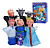 Театр кукольный Сказка о Попе и его работнике Балде 6 персонажей Сказки А.С.Пушкина большая упаковка