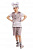 Карнавальный костюм Мышонок Масик (жилетка, шорты, шапка) размер 110-56