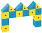 Набор Полидрон Магнитные блоки 3D (комплект на группу, 48 деталей)