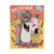 Книжка-раскраска с наклейками Веселый зоопарк шкодный мышонок и другие герои