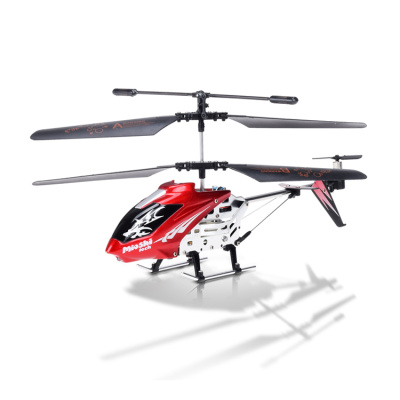 Вертолёт и/к Mioshi Tech IR-230 красный (3,5 канала, 23 см, свет, гироск, аккум. бат., запас. дет.)