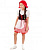 Карнавальный костюм Красная шапочка платье, шапочка