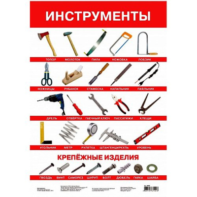 Плакат Инструменты
