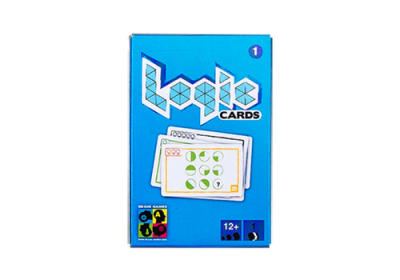 Настольная игра Логические карточки 1 синие (Logic Cards1)